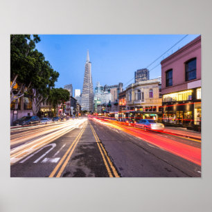 Poster San Francisco North Beach Circulation Flou