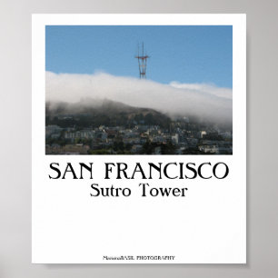 Poster San Francisco - Tour Sutro