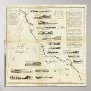 Poster San FranciscoSan Diego