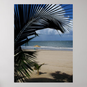 Poster San Juan Beach Porto Rico
