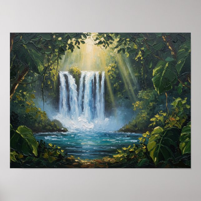 Poster Sanctuaire de la jungle cachée (Devant)