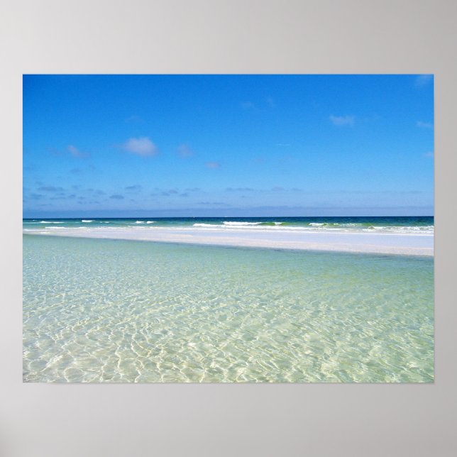 Poster Sandbar et Surf (Devant)