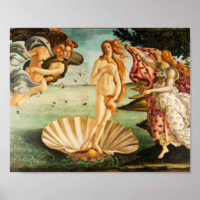 Poster Sandro Botticelli La naissance de Vénus Art (Devant)