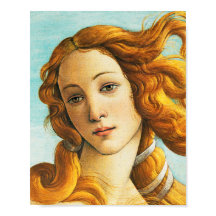 Sandro Botticelli La naissance de Vénus Visage Dét
