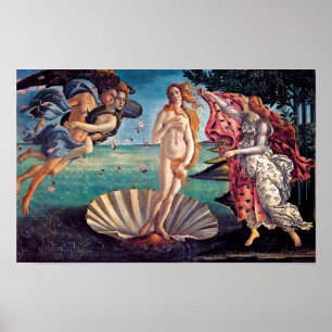Poster Sandro Botticelli - Naissance de Vénus - Beaux-Art
