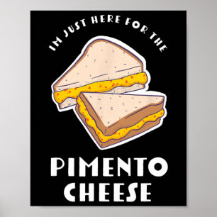 Poster Sandwich au fromage Pimento - Drôles de golfeurs m