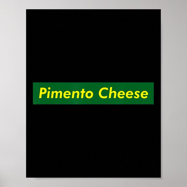 Poster Sandwich au fromage Pimento Tournoi de golf drôle  (Devant)
