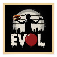 Sandwich de la révolution - Gras Graphique d'art d