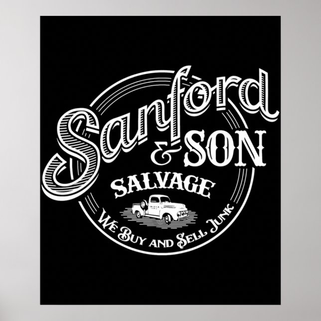 Poster Sanford Son Salvage (Devant)