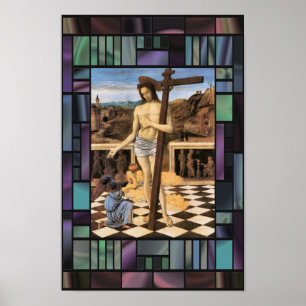 Poster Sang Du Rédempteur Bellini Jesus Angel