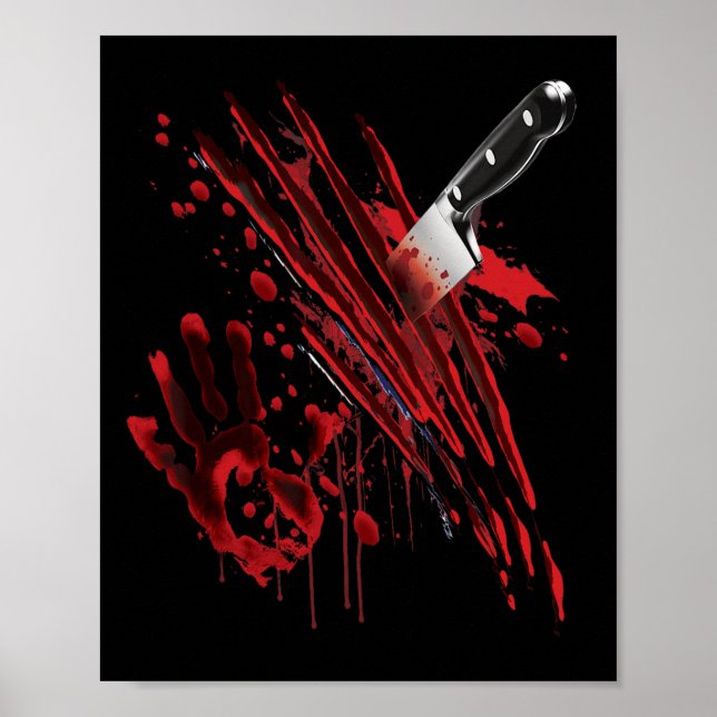 Poster Sanguin Sanguin Saigné Séparateur De Sang Graphiqu (Devant)