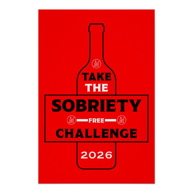 Poster Sans Alcool Et Sobre (Devant)