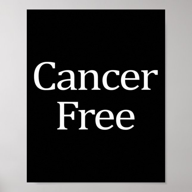 Poster Sans cancer - (Devant)