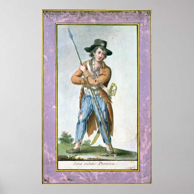 Poster Sans culotte parisienne (Devant)