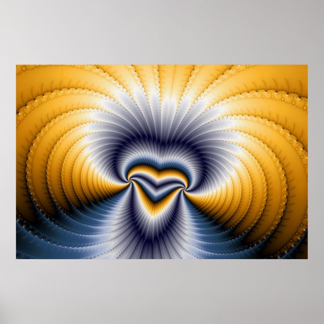 Poster Sans dieu - Fractal (Devant)