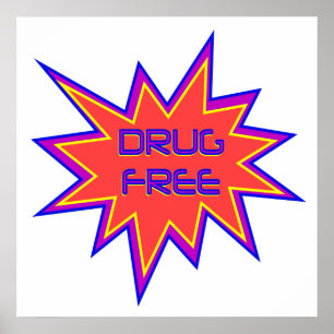 Poster Sans drogue
