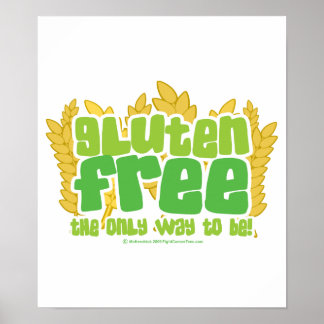 Poster Sans gluten