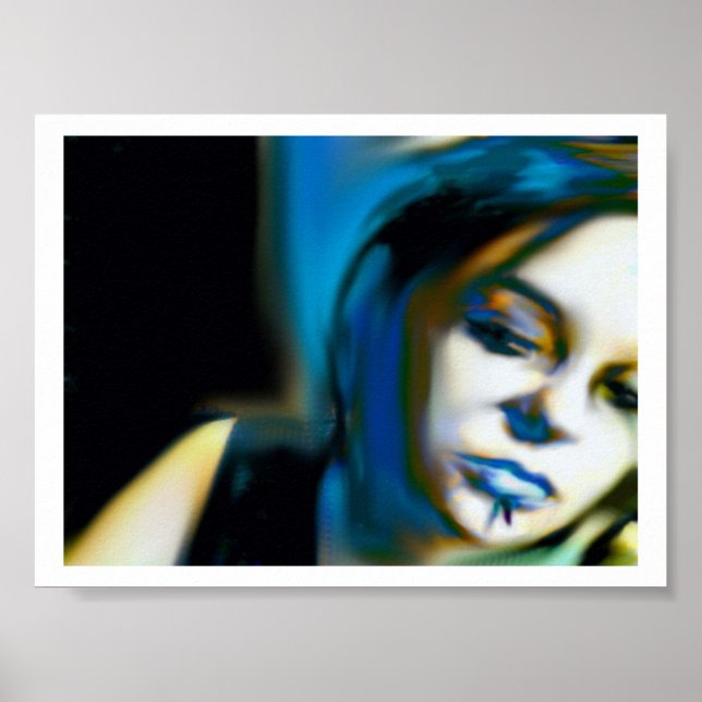 Poster sans me-bleu (Devant)