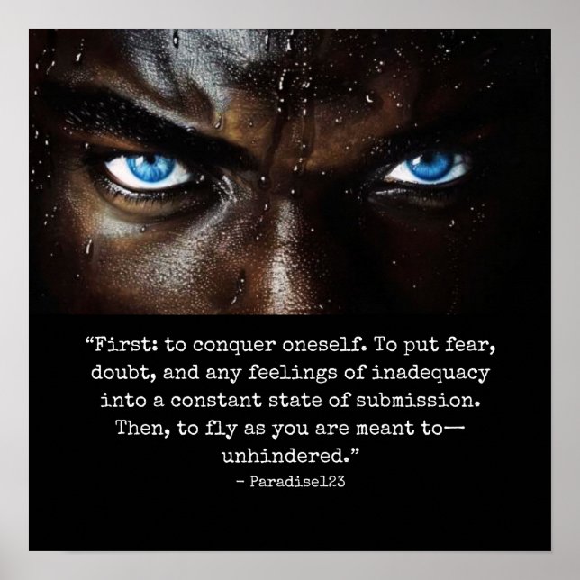 Poster sans obstacle (Devant)