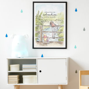 Poster Sans Pooh, l'aventure serait impossible