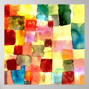 Poster Sans titre (1914) de Paul Klee.