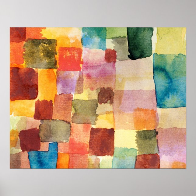 Poster Sans titre (1914) par Paul Klee (Devant)