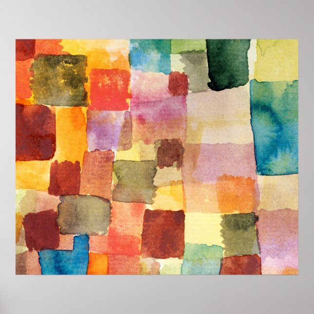 Poster Sans titre (1914) par Paul Klee (Devant)