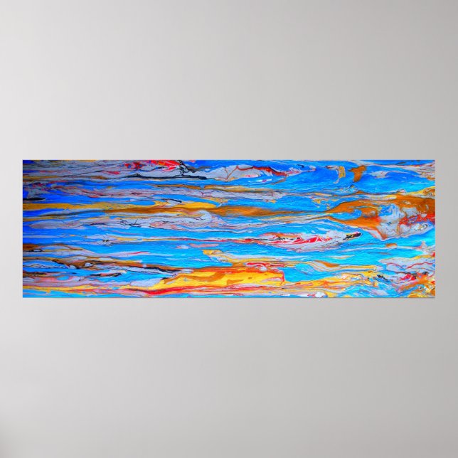 Poster "Sans titre" par Michael Crozz (Devant)