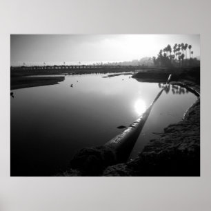 Poster - Santa Barbara Wharf