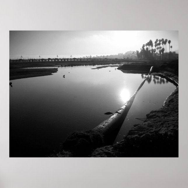 Poster - Santa Barbara Wharf (Front)