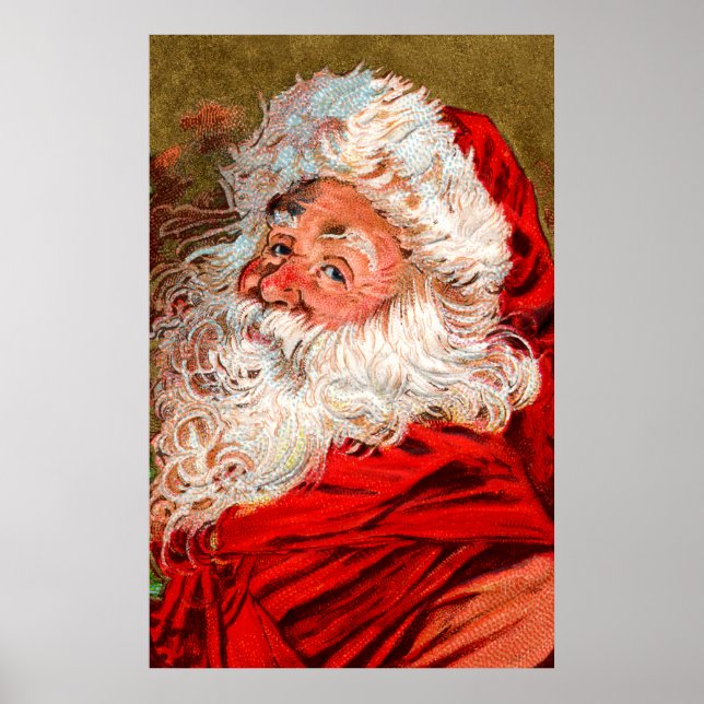 Poster Santa Claus (Devant)
