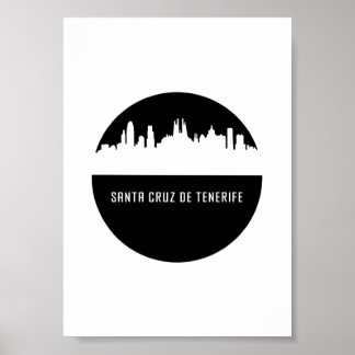 Poster Santa Cruz de Tenerife | villes d'Espagne
