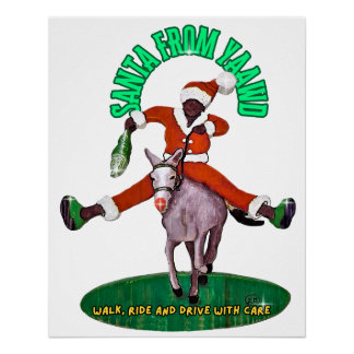 Poster Santa from Yaawd