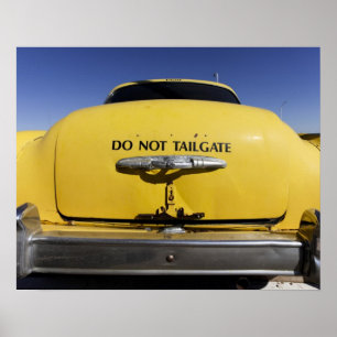 Poster Santa Rosa, Nouveau-Mexique,États-Unis. Old Yello 