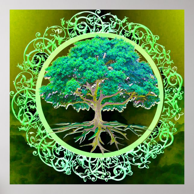 Poster Santé de l'arbre de vie (Devant)