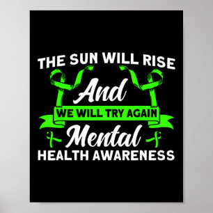 Poster Santé Mentale Le Soleil Va Augmenter La Santé Ment