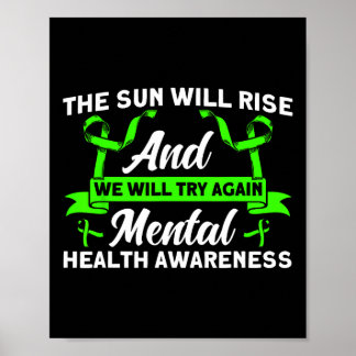 Poster Santé Mentale Le Soleil Va Augmenter La Santé Ment