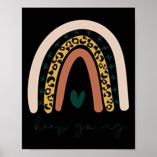 Poster Santé Mentale Point-virgule Continuer Style Boho T