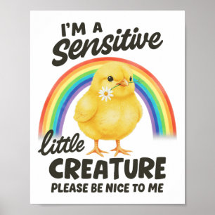 Poster Santé Mentale Poulet Anxiété Je Suis Une Petite Se