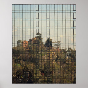 Poster Santiago, Chili réflexion