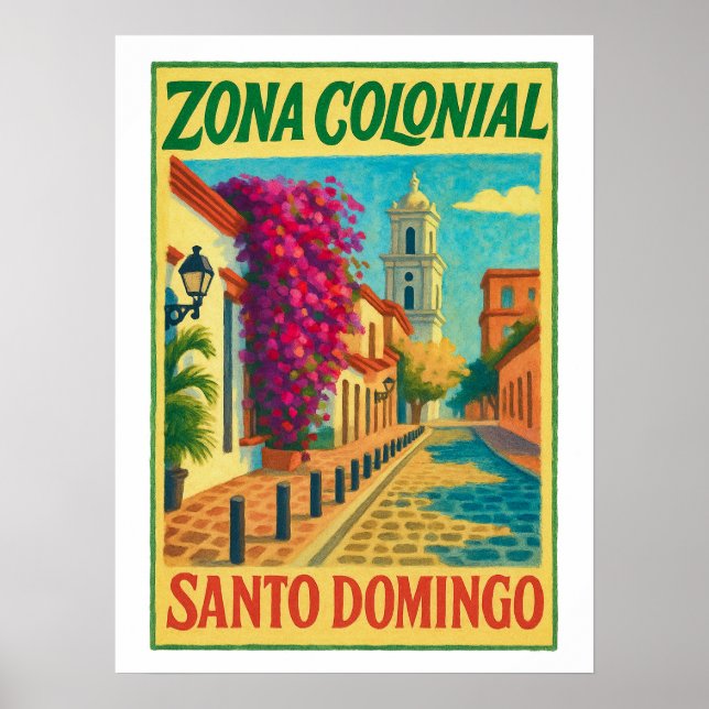 Poster santo domingo (Devant)