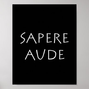 Poster Sapere aude