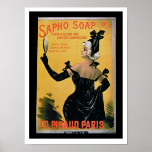 Poster 'Sapho Soap - Donne une complexité claire et saine