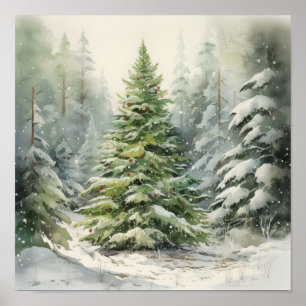 Poster Sapin de Noël