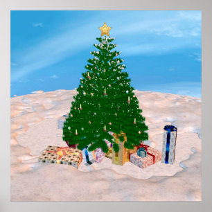 Poster Sapin de Noël