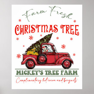 Poster sapin de Noël fraîchement coupé2
