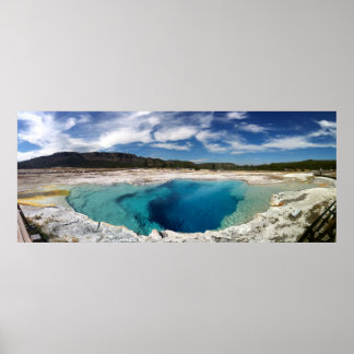 Poster Sapphire Pool Parc national Yellowstone