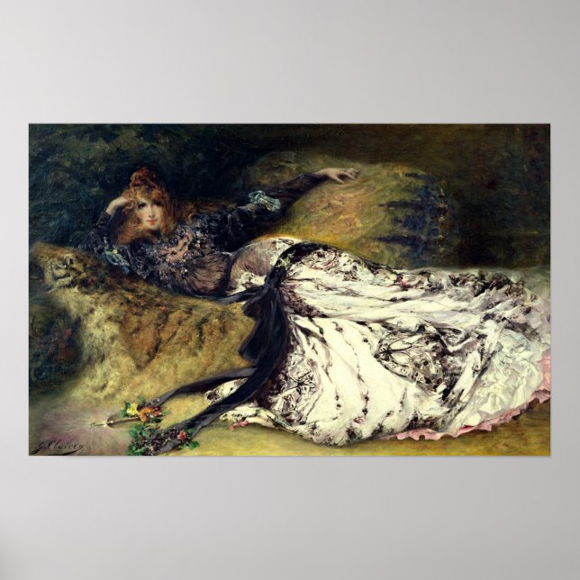 Poster Sarah Bernhardt 1871 (Devant)