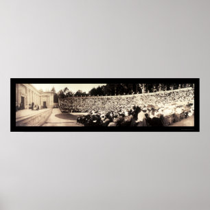 Poster Sarah Bernhardt Phedre à Berkeley CA Photo 1906