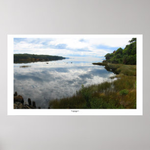 Poster Sarah Island Sky, Tasmanie